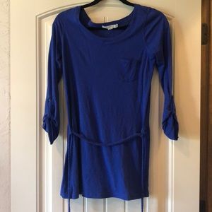 Forever 21 three quarter sleeve shirt dress